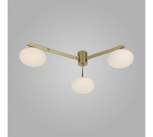 Потолочная люстра Eurosvet Opaline 70220/3 латунь