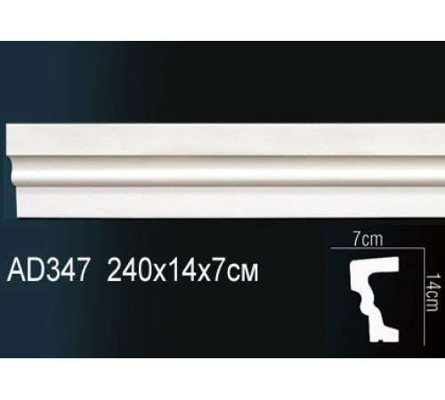 Молдинг Perfect AD347 полиуретановый 2000х40х20 мм AD347