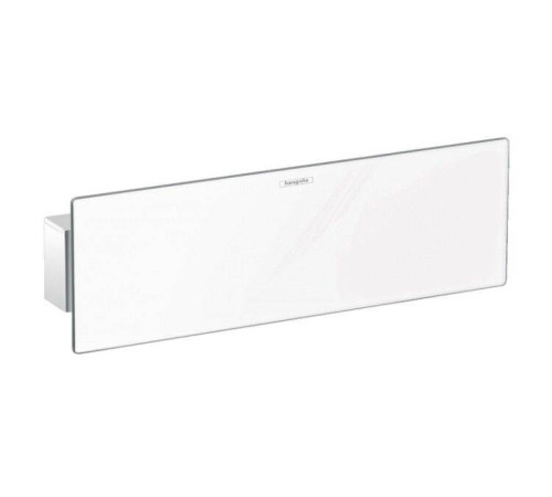 Шланговое подсоединение с держателем hansgrohe FixFit Porter 300 хром/белый 26456400