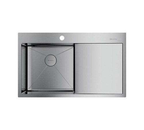 Кухонная мойка Omoikiri Akisame 86-L-IN 86x51 см нержавеющая сталь 4993760