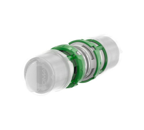 Муфта равнопроходная Comap SkinPress 26 мм пресс латунь 7270W26