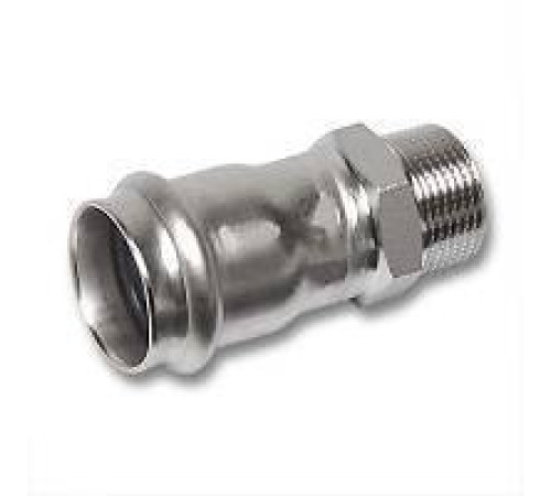 Ниппель переходной SANHA 9243G 35x1 1/4 пресс-НР 69243G35114