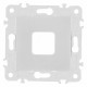 Розетка для вывод кабеля без рамки Arte Milano am-203 203.49-1.silver