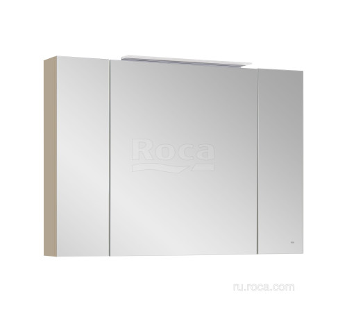 Шкаф зеркальный Roca Oleta 100 капучино A857648515