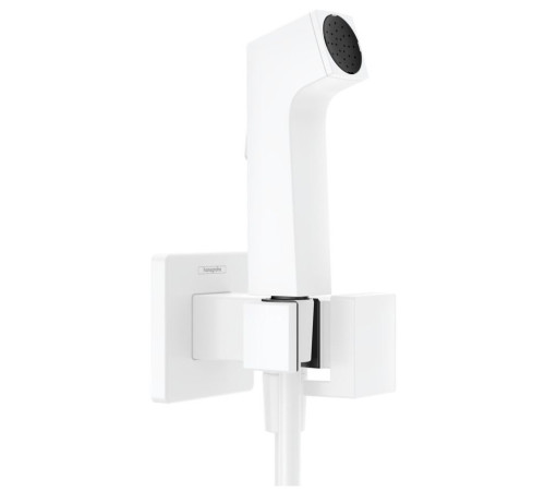 Комплект гигиенического душа Hansgrohe внешняя часть Matt White 29233700