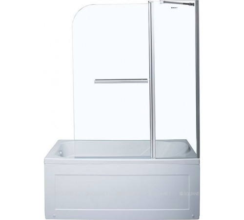 Шторка для ванны Aquanet SG-1200 150x120 см стекло 6 мм прозрачное SG-1200