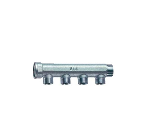 Коллектор проходной FAR 1х3/4 на 4 отвода FK 3725 134