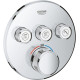 Термостат для душа GROHE Grohtherm SmartControl внешняя часть на 3 выхода хром 29121000