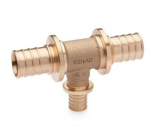 Тройник REHAU RAUTITAN RX+ 40-20-40 бронза 14570673001