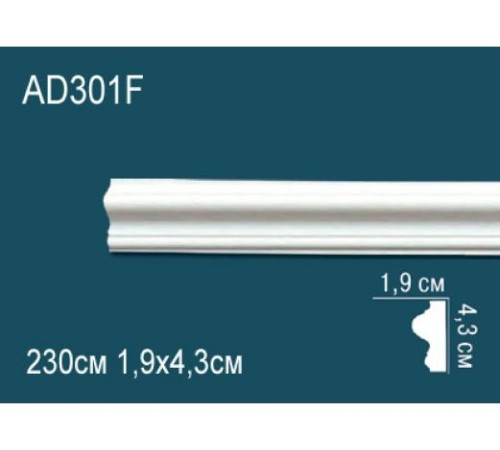 Молдинг гибкий Perfect AD301F полиуретановый AD301F