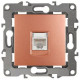 Розетка Ethernet RJ-45 без рамки Эра Эра 12 12-3107-14