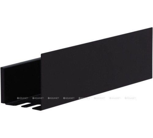 Полка Aquanet Магнум Н 400х120х100 мм черный матовый 00341531