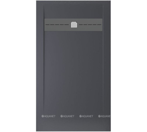 Поддон литьевой Allen Brau Infinity 1400х800 мм антрацит без сифона и накладки 8.21004-AM