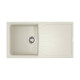 Кухонная мойка Omoikiri Yasugata 100-WH Tetogranit 100x50 см белый 4993847