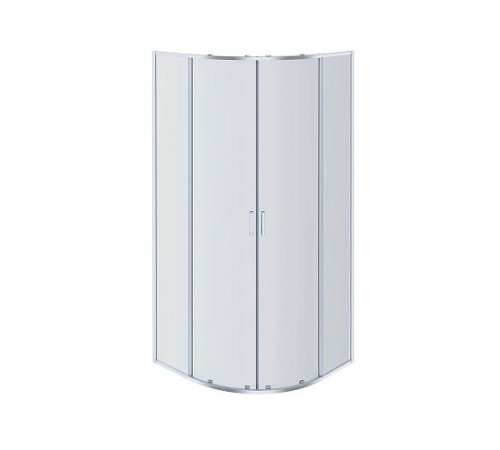 Душевой уголок Aquanet Aria 1/4 круга 1000x1000x2000 мм хром прозрачное стекло AQ ARI RO 10020CH