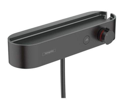 Термостат для душа Hansgrohe ShowerTablet Select 400 внешнего монтажа матовый черный 24360670