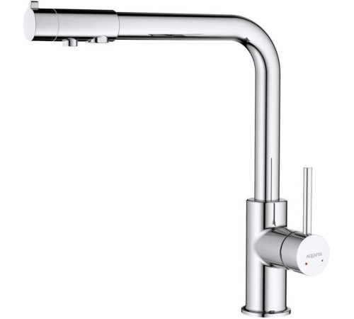 Смеситель для кухни Aquanet Европа под фильтр хром AQ1386CR