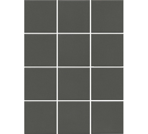 Мозаика Kerama Marazzi Агуста серый темный натуральный 9,8x9,8 см 1331