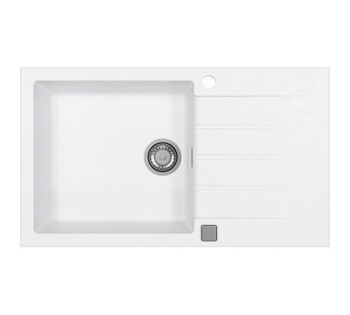 Мойка кухонная Alveus Cadit 40 Granital Arctic G11 860х500 мм с сифоном 1132027