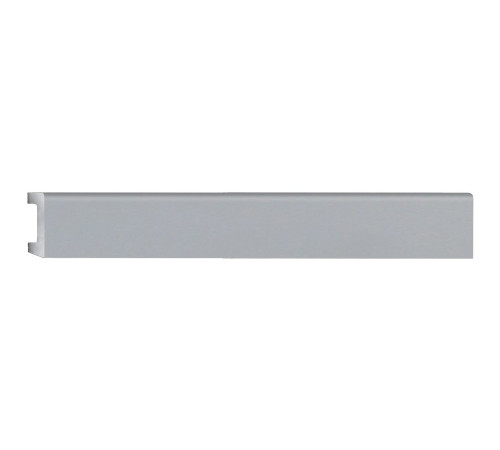 Плинтус напольный DECOMASTER D234-118 ДМ 58х16х2400 мм черный матовый D234-118 ДМ