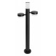 Наземный низкий светильник Arte Lamp Budapest A2360PA-3BK