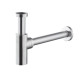 Сифон для раковины Newform X-STEEL 316 под донный клапан 300 мм цвет INOX 244X.50.050