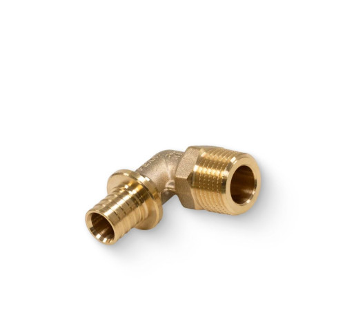 Угольник аксиальный Rehau RAUTITAN MX 16 x 1/2 НР латунь 11096751001