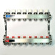 Коллекторная группа WATTS HKV-T 1 x 8 выходов 3/4 EK из нержавеющей стали 451W4308
