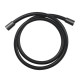 Шланг для душа Gessi 150 см 1/2 Black Metal Brushed PVD 01637#707