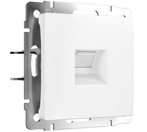 Розетка Ethernet RJ-45 (белый матовый) W1181061