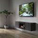 Тумба с биокамином Firelight BFP/P-1400L графит 1595754
