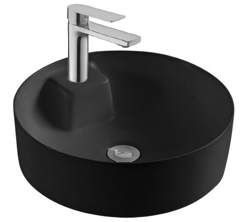 Раковина накладная Aquatek Европа 405x405x140 мм матовый черный AQ5212-MB
