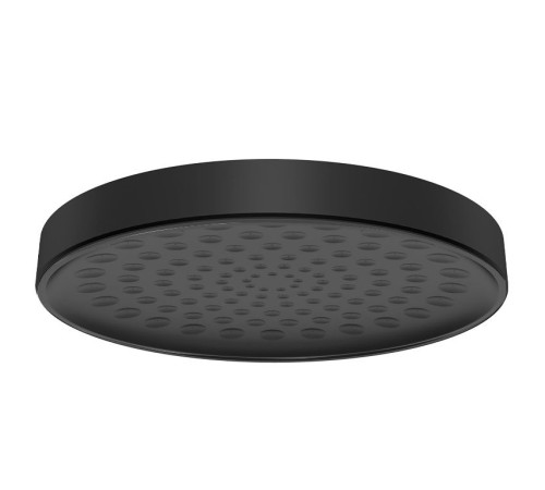 Верхний душ AQUAme Ø 300 мм черный AQM8601MB