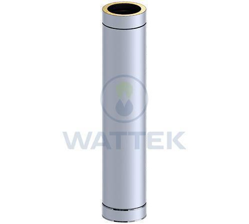 Труба дымоходная Wattek 1000 мм D 200 мм 5P1000