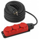 Удлинитель Эра UK-3e-3x1,5-20m-IP44(KG)
