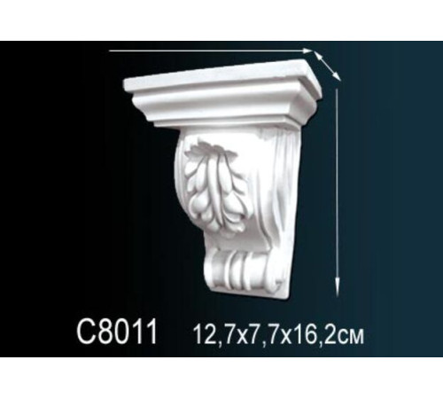 Консоль декоративная Perfect полиуретан C8011