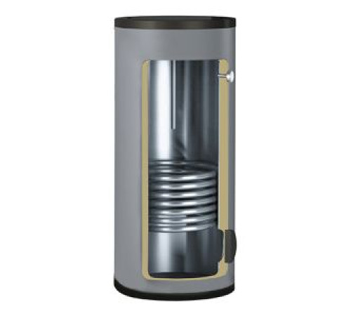 Бойлер косвенного нагрева Gekon B01 200 л 30 кВт напольный INOX GK2001