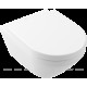 Унитаз подвесной Villeroy &amp; Boch Architectura 370x530 мм TwistFlush с сиденьем 4694CL01