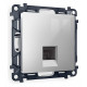 Розетка Ethernet RJ-45 и со шторками, без рамки Ambrella Volt Quant MA412010