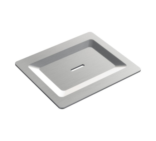 Мыльница для полки Boheme Space 16 x 10 см матовый никель 10966-NB-SOAP