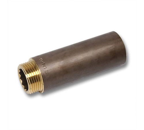 Удлинитель латунный Hogert Technik 513 1/2 x 80 мм ВР-НР 25131280R