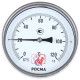 Термометр биметаллический Росма БТ-51.211 с погружной гильзой 100 мм 00000002544