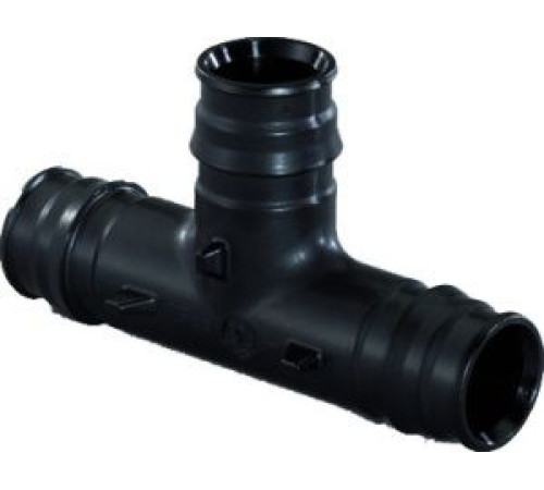 Тройник аксиальный равнопроходной Uponor Q&amp;E PPSU 16x16x16 мм 1135721