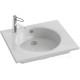 Раковина Jacob Delafon Odeon Rive Gauche 60 см шлифованная снизу EXBA112-Z-00
