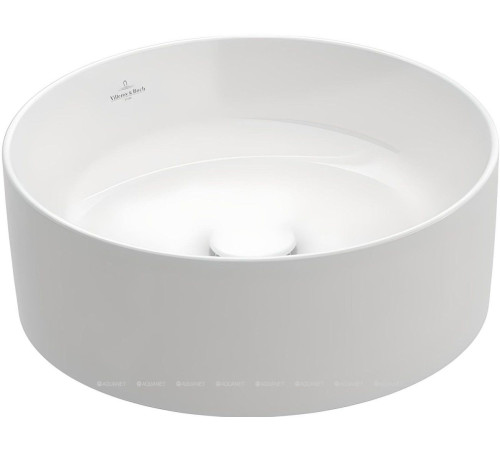 Раковина накладная Villeroy &amp; Boch Collaro 400x400 мм круглая 4A184001