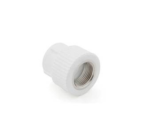 Муфта комбинированная Valfex PPR ВР 25х1/2 белая 10654