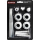 Монтажный комплект ROMMER 1/2 13 в 1 с 3 кронштейнами 97429 RAL 9016