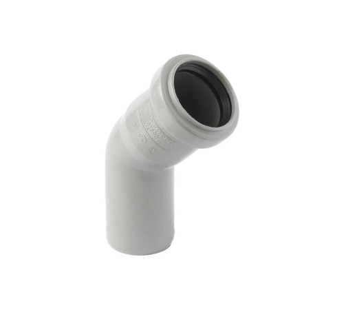 Отвод Политэк Comfort 110/45° PP 100145