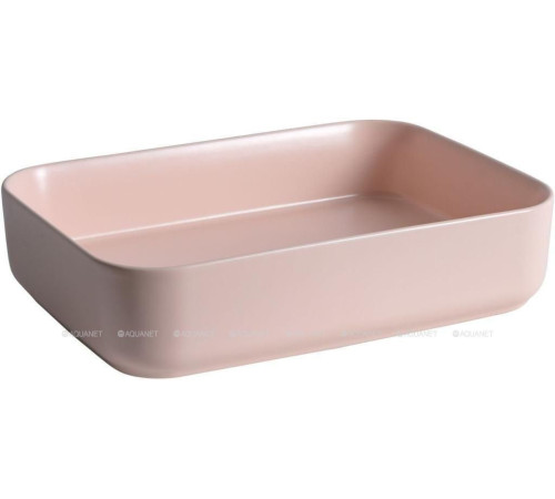 Раковина накладная Allen Brau FANTASY Quad 500x360 мм розовый 4.11021.SM