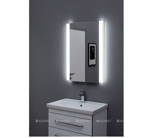 Зеркало Aquanet Форли 6085 с LED подсветкой 600х850 мм инфракрасный выключатель 00196657